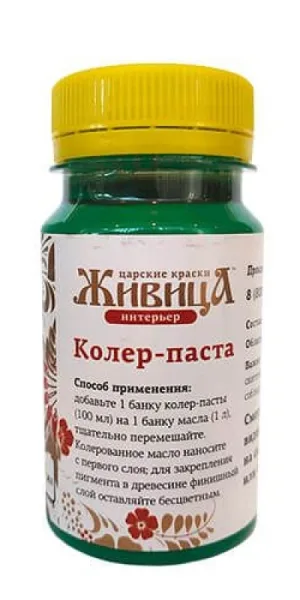Колер-паста Живица светлый орех К-73 100мл
