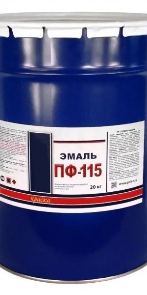 Эмаль Моя Краска ПФ-115 20 кг Черная