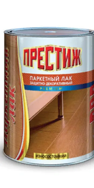 Лак Престиж паркетный глянцевый 0,9 л