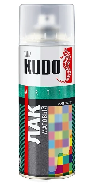 Лак KUDO универсальный матовый 520 мл