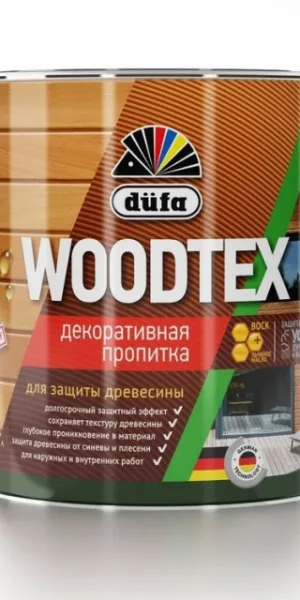 Антисептик для дерева Dufa Woodtex тик  3л