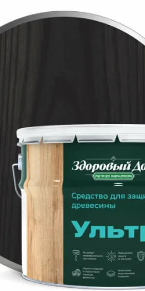 Антисептик для дерева Здоровый Дом Ультра 2,7л палисандр