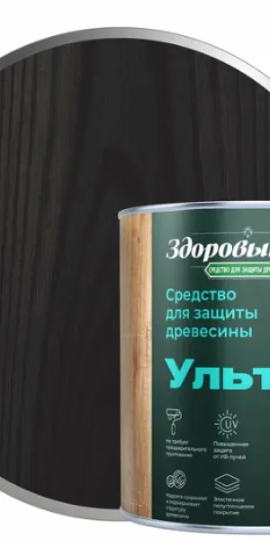 Антисептик для дерева Здоровый Дом Ультра 0,8л палисандр