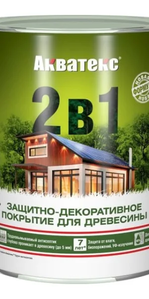 Антисептик для дерева Акватекс 2,7 л. Сосна