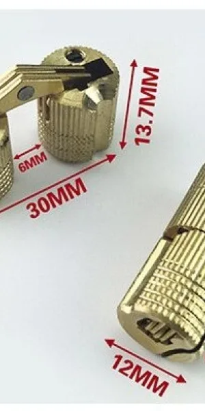 Петля секретерная, цилиндрическая D-12мм 6053