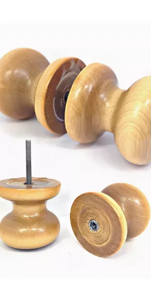 Ручка-стяжка дверная, деревянная