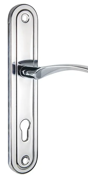 Ручка на планке PUNTO P90 04-85 CRONA CP хром