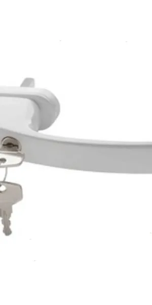 Ручка для пластиковых окон с ключом KL-303 WW-ET