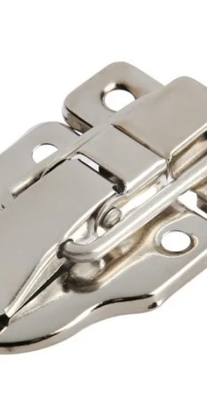 Замок-защелка на ящик ZM01, 5.5х4см, железный, цвет никель 9157252