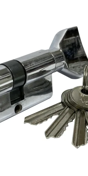 Личинка  70мм  "Vantage" ключ-вертушка, хром матовый VC70-5 CP
