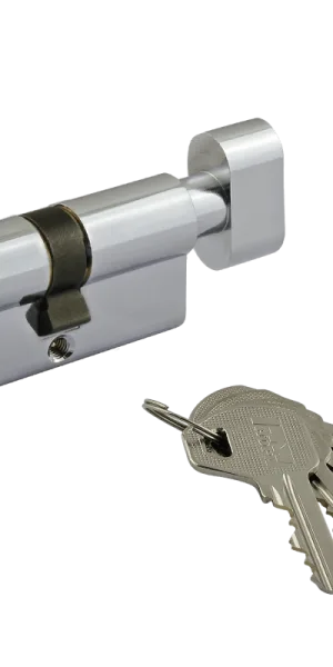 Личинка 70мм Punto Z402/70 30+10+30 перфо-ключ, вертушка, хром