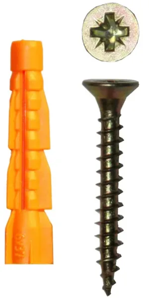 Дюбель 8х40+ ШУЖ 4,5х 45 (пакет 7шт)