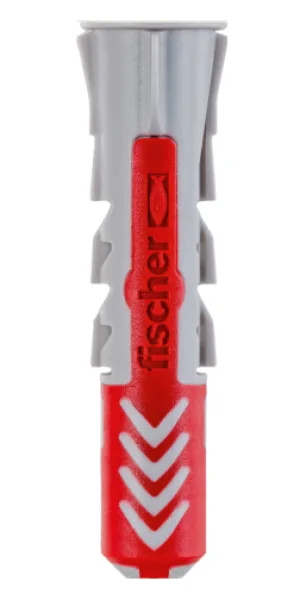 Дюбель "Fischer" DUOPOWER 6х30 универсальный, под шуруп d4-5мм, нейлон 555006