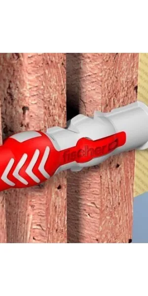Дюбель "Fischer" DUOPOWER 6х30 универсальный, под шуруп d4-5мм, нейлон 555006