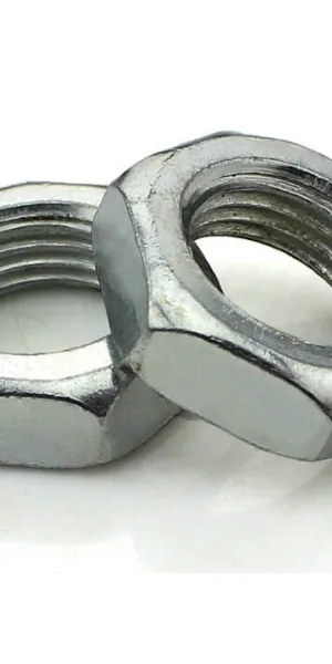 Гайка низкая  М8 DIN439 (пакет 8шт) оцинкованная