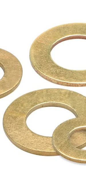 Шайба латунная D10.5 плоская DIN125   (пакет 2шт)