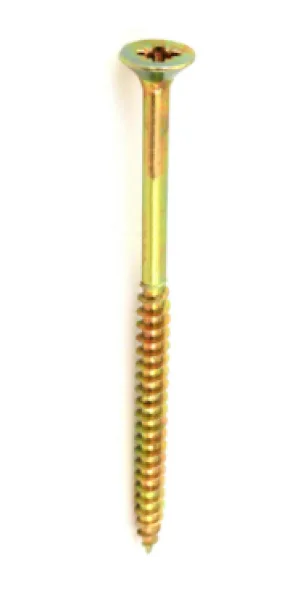 Саморез желтый PZ 6.0х180 по дереву