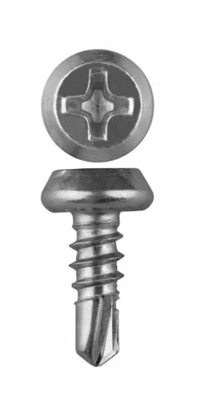 Саморез по металлу "КЛОП" 11х3,5/3,8мм сверло 1000шт. (контейнер, 1200гр ± 2%)
