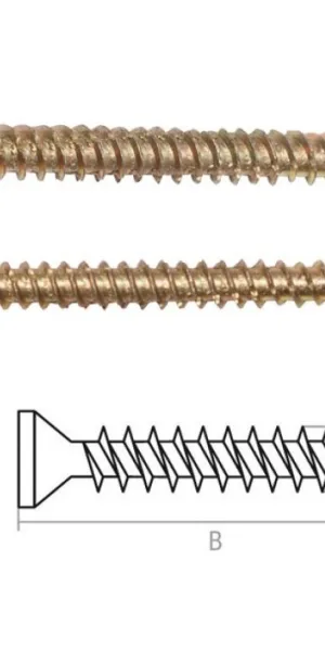 Шуруп по бетону -нагель оконный 7.5х112 головка "Torx" уп-10шт