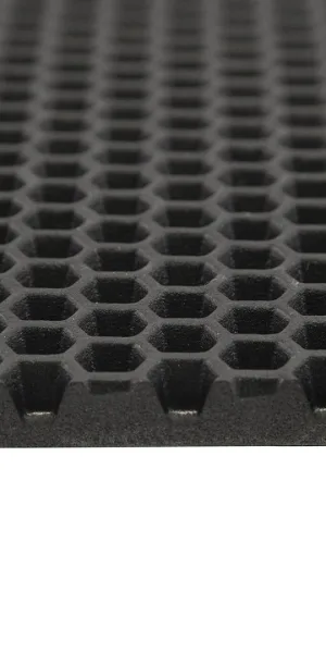 Коврик 40х60 Crocmat, Sunstep чёрный, 75-001