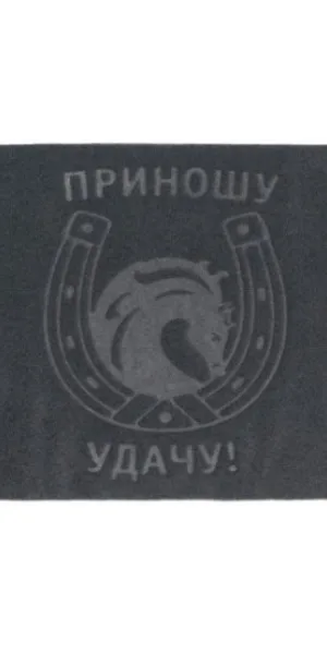 Коврик 45х75 "Приношу удачу" полиэстер Sunstep 37-882