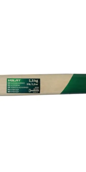 Кувалда 1,5кг с деревянной рукояткой ВОЛАТ 10540-15