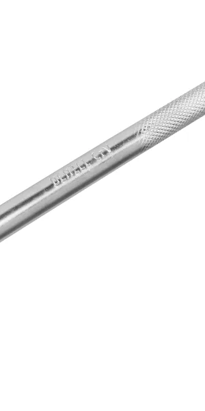Вороток Г-образный 250*50мм квадрат 1/2" CrV матовый хром 14063