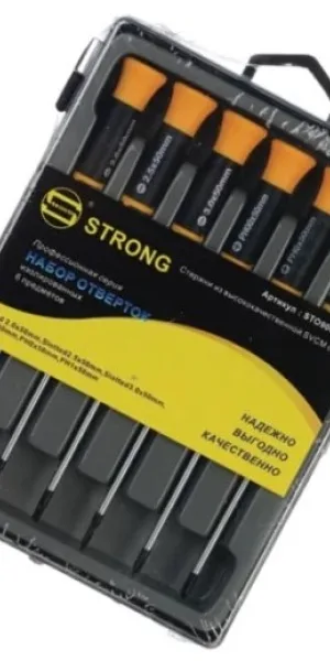 Набор отверток для компьютера Strong стп-960 6 предметов стп-96000006