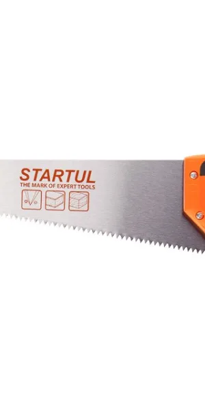 Ножовка по дереву 400мм с крупным зубом STARTUL STANDART