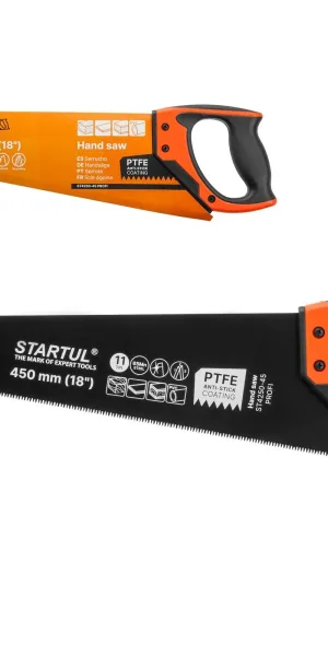 Ножовка по дереву 450мм 11 TPI STARTUL PROFI (ST4250-45)