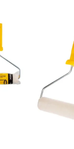 Валик "POLYESTER" 40-250мм с ручкой 8мм бежевый STARTUL PROFI ST0246-25R