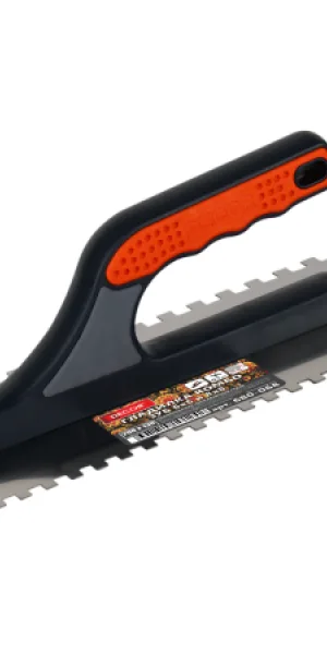 Гладилка DЕCOR,  3К, 280х130мм, Нерж. зуб  6х6+8х8 мм 0,7 мм 680-068