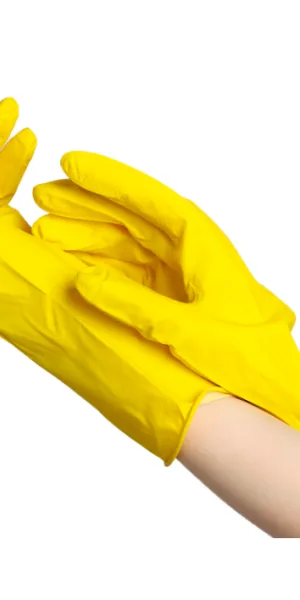 Перчатки  хозяйственные LATEX GLOVER размер M