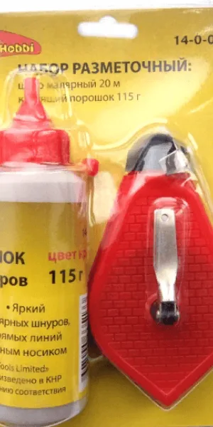 Шнур малярный с краской арт 14-0-040