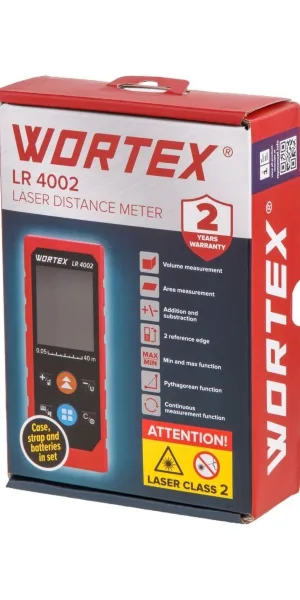 Дальномер лазерный WORTEX LR 4002, 1329388