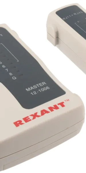 Тестер кабеля RJ45+RJ11 (HT-C004) (TL-468) Rexant 12-1006