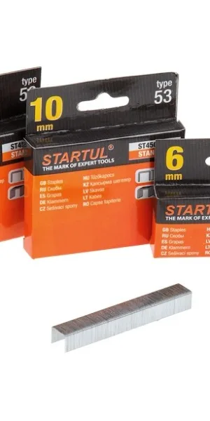 Скобы 10 мм тип 53 (1000шт) STARTUL STANDART ST4502-10