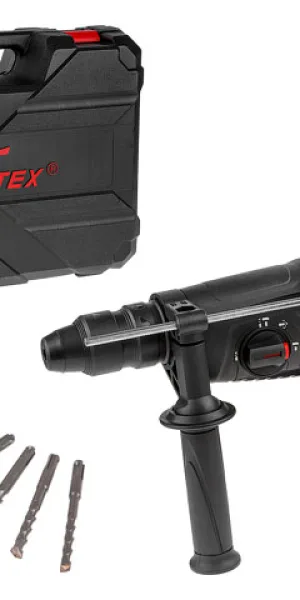 Перфоратор WORTEX RH 2629 + (2 зубила, 3 сверла) 800Вт, 3.0Дж, 26мм, 4 режима, SDS-plus RH262901129