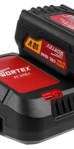 Зарядное устройство WORTEX FC 2110-1 18В, 4.0А, 1 слот, стандартная зарядка, 0329181