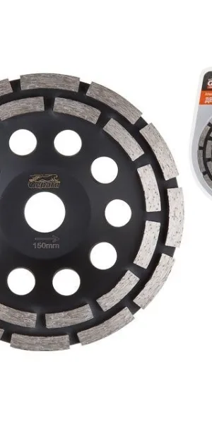 Чашка алмазная 150х22,2мм двурядная GEPARD  GP0808-150