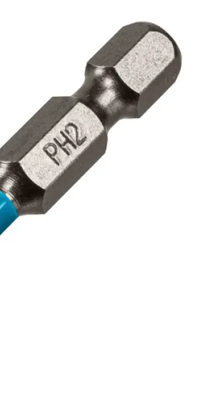 Бита торсионная PH2 x 50 мм, для ударных шуруповертов, 2 шт. Gross 11486