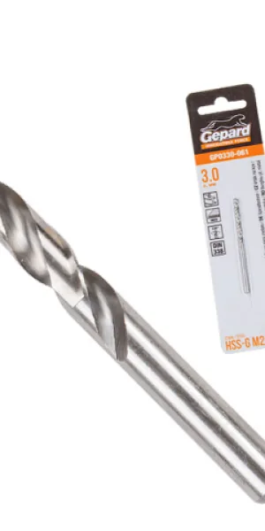Сверло по металлу ц/х 2.2х27х53 мм HSS-G, комплект из 2-х шт GEPARD GP0322-053