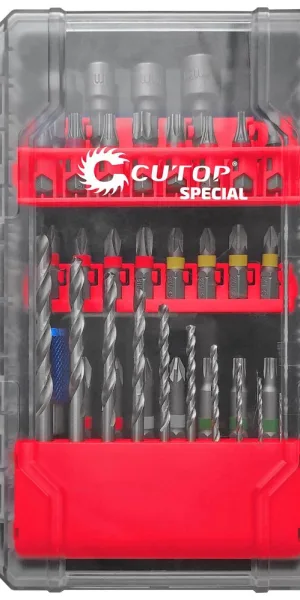 Набор сверл и бит Строитель Cutop special 39 предметов 83-872