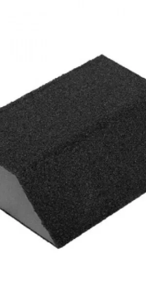 Губка шлифовальная 120х90х25мм трапеция мягкая P100 Matrix 75730