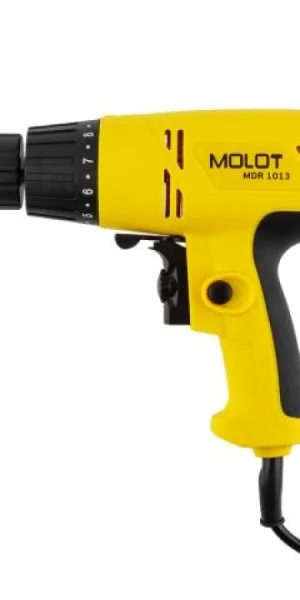 Дрель-шуруповерт MOLOT MDR 1013 300Вт, 18Нм. 0-750об/мин коробка MDR10130019