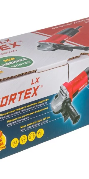 Углошлифовальная машина (Болгарка) WORTEX AG 1211-2 125мм, 1100Вт, 1.86кг 1329369