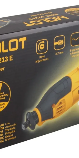 Гравер MOLOT MMG 3213E 135Вт, 8000-33000об/мин, цанга: 3.2мм 1326522