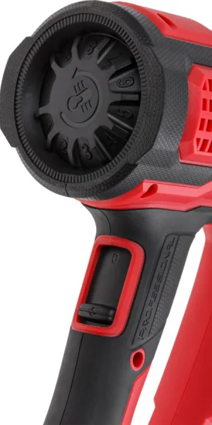 Термовоздуходувка WORTEX HG 6124,набор сопл 2000Вт,2режима 60-600°С 1334742