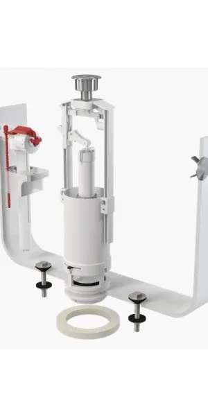 Арматура для унитаза AlcaPlast SA2000K 1/2" CHROM боковая металлический клапан