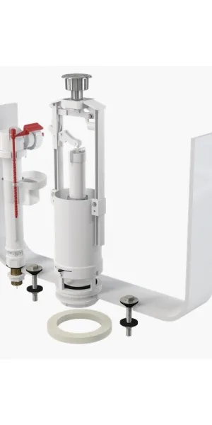 Арматура для унитаза AlcaPlast SA2000SK 1/2" CHROM нижняя металлический клапан